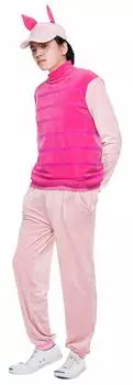 Disney Winnie the Pooh Piglet Costume Men s 165cm-175cm