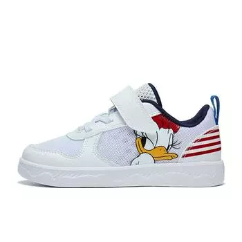 Disney X Li Ning Kids Donald Duck TATA Jump Pattern Легкие амортизирующие нескользящие низкие кроссовки детские кроссовки YKNT060-4 25