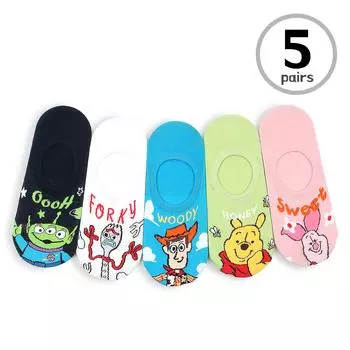 Disney Женские носки Кроссовки Обувь Носки Девочки Мальчики (5 пар не показано) IO 15 22 cm - 25 cm