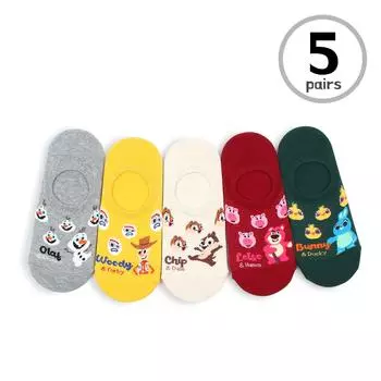 Disney Женские носки Кроссовки Обувь Носки Девочки Мальчики (не показано, 5 пар) MT 15 22 cm - 25 cm
