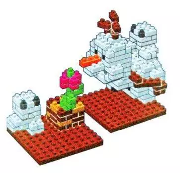 Disneyland 2016 and Frozen Nanoblock Olaf Snowgies Anna Elsa s Fantasy &
