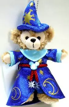DisneySea 10th Anniversary Плюшевый значок Duffy Mickey TDS 10th Anniversary Плюшевый значок Duffy с цепочкой из шариков [Токио (Поздняя версия.)] Волшебно!