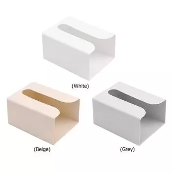 Диспенсер для бумаги, настенный, съемный, самоклеящийся, подвесной чехол для бумажных полотенец, водонепроницаемый, для гостиной серый