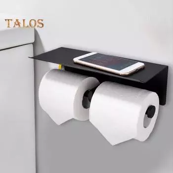 Диспенсер для бумажных полотенец, антикоррозийный держатель, нескользящий современный держатель для бумажных полотенец, аксессуары для дома серебряный