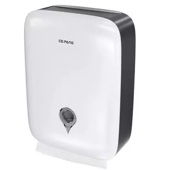 Диспенсер для бумажных полотенец Multifold, настенное крепление для дома, ванной комнаты, кухни, держатель для полотенец для рук, коммерческий диспенсер для туалетной бумаги, сменный блок