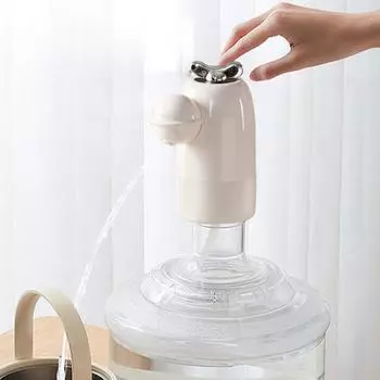 Диспенсер для бутылок с водой 800 мАч Портативные водяные насосы для автофургонов Тип C Зарядка Диспенсер для бутилированной воды Маленький электрический водяной насос для синий