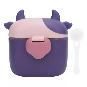 Диспенсер для детского сухого молока On The Go Travel Container Holder Portable PP Distribution Box Herb фиолетовый