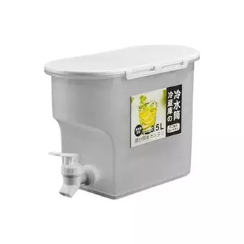 Диспенсер для холодных напитков 3,5 л с краном, не содержащий бисфенола-А, высокая термостойкость, кувшин для чая со льдом, сока, напитка для вечеринки, кухни белый