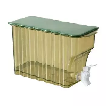 Диспенсер для холодных напитков 3,6 л с краном, холодильник, безопасный диспенсер для напитков для вечеринок, герметичный диспенсер для сока, воды для барбекю, пикника белый