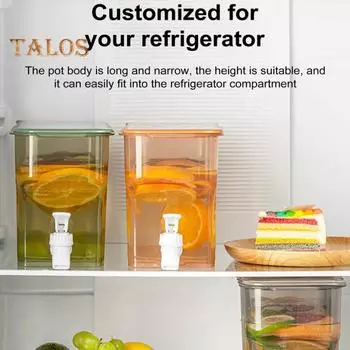 Диспенсер для холодных напитков 3,6 л с краном, холодильник, безопасный диспенсер для напитков для вечеринок, герметичный диспенсер для сока, воды для барбекю, пикника зелёный