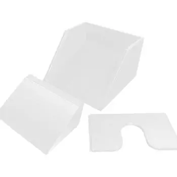 Диспенсер для карт Колода для раздачи карт Портативный раздатчик карт Держатель лотка для сброса Аксессуар для покерного стола для стандартного размера белый