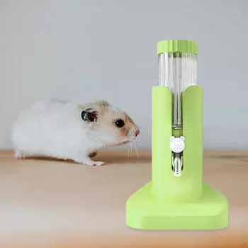 Диспенсер для клеток, автоматическая поилка для домашних животных, герметичное гигиеническое украшение, пылезащитный кролик белый