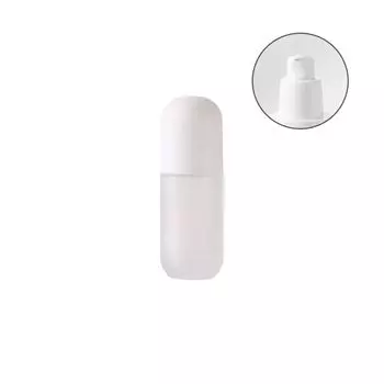 Диспенсер для крема для туалетных принадлежностей 30-120 мл Матовые стеклянные бутылки с возможностью повторного наполнения Женские 40ml