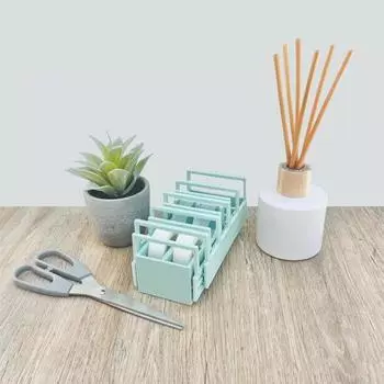 Диспенсер для лент распределяет подарочную упаковочную ленту Диспенсер для лент для упаковки подарков Без режущего лезвия Быстрый и простой инструмент для распределения упаковочной ленты зелёный