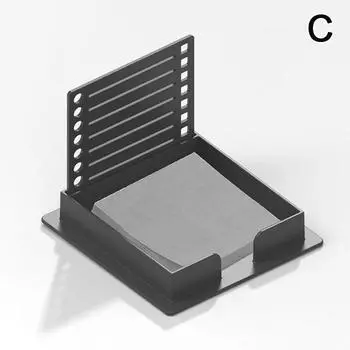 Диспенсер для липких заметок Держатель для липких заметок с трафаретом Шаблон для липких заметок для самоклеящихся блокнотов Школьные принадлежности