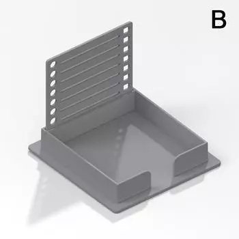 Диспенсер для липких заметок Держатель для липких заметок с трафаретом Шаблон для липких заметок для самоклеящихся блокнотов Школьные принадлежности