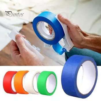 Диспенсер для малярной ленты с 5 рулонами Резак для упаковочной ленты для малярных работ Эргономичная ручка Устройство для подачи этикетировочной ленты Портативные режущие инструменты белый