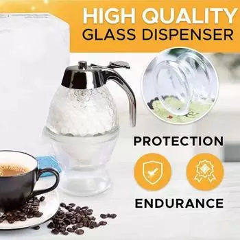 Диспенсер для меда, диспенсер для сиропа, красивая сотовая банка, диспенсер для сока для кафе, ресторана, без запаха, легко