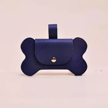 Диспенсер для мешков для какашек из искусственной кожи для собак, переносной держатель для мешков для отходов, органайзер, диспенсер для мешков для отходов, чистящие средства для улицы для домашних животных