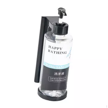 Диспенсер для мыла настенный для душа контейнер для шампуня ванна жидкость без сверла для отеля 1 Slot Clear