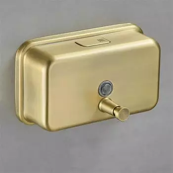 Диспенсер для мыла Tuqiu Antique Soap Dispenser 1200 мл, черный, для ванной комнаты, дозатор жидкого мыла/кухонный дозатор для мыла, нержавеющая сталь 304, бутылки для шампуня