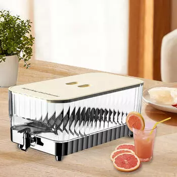 Диспенсер для напитков для холодильника с 5 патрубками, штабелируемый, многофункциональный, большой емкости Normal