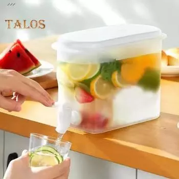 Диспенсер для напитков на 350 л, ведро для холодной воды с краном, диспенсер для вечерние напитков для лимонада, холодного чая, кофе, кувшин для воды, диспенсер белый