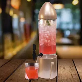 Диспенсер для напитков объемом 3 л для пива и сока, кухня, бар, мероприятия белый