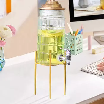 Диспенсер для напитков, подставка, держатель для кувшина для воды, стойка на столешнице, основание, корзина для напитков, стеклянная банка для напитков