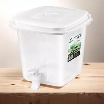 Диспенсер для напитков с крышкой объемом 3,5 и 5 литров, идеально подходит для сока, молока, лимонада и холодной воды