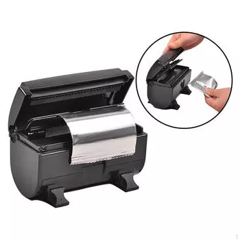 Диспенсер для насадок для волос 6.7x3.9x3.9 дюймов Многофункциональный чёрный