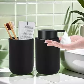 Диспенсер для пенного мыла с ополаскивателем для полости рта, многоразовые флаконы для мыла для рук, бутылочки для лосьона для рук и посуды на кухне