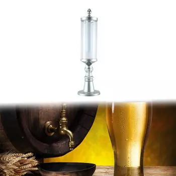 Диспенсер для пива и льда объемом 1,5 л, кувшин, чайник, ведро, вода для ресторанов Silver