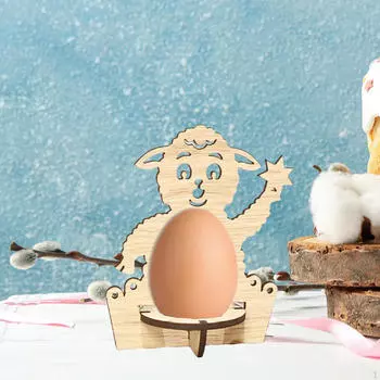 Диспенсер для яиц в виде мультфильма, экономящий место, пасхальный стенд для хранения, аксессуары bunny