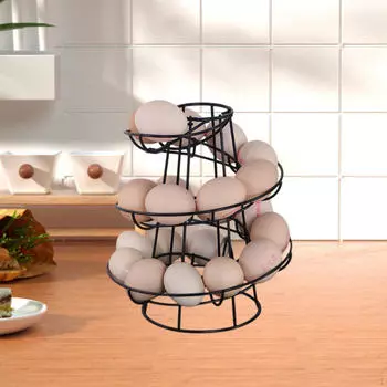 Диспенсер для яичной проволоки со спиралью чёрный