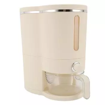 Диспенсер для риса Press Out Пищевой пластиковый герметичный контейнер для хранения Househod Kitchen