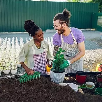 Диспенсер для садового посева с ручкой. Подходящее расстояние. Практичный дизайн. Широкое использование. Эффективный инструмент для посадки садовой почвы. 2pcs