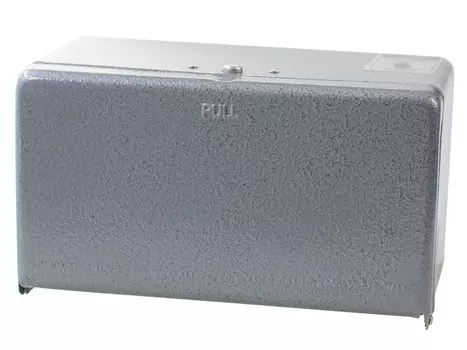 Диспенсер для салфеток Dulton, цвет Hammer, серый, стальной держатель для бумаги, высота 5,7 дюйма (145 см), Ширина 10,2 дюйма (260 см), Глубина 4,9 дюйма (125 мм),