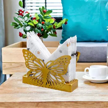 Диспенсер для салфеток на столешницу, вертикальный держатель для бумажных полотенец чёрный