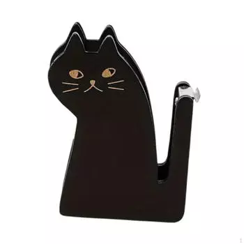 Диспенсер для скотча в форме кошки, домашний офис, настольный аксессуар, креативный декор, резка, многоцелевой