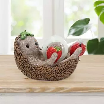 Диспенсер для скотча Yousheng Hedgehog, статуэтка из смолы в виде ежа, многоцелевой держатель для скотча, украшение стола для домашнего офиса и школы Hedgedog