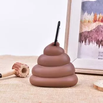 Диспенсер для собачьих какашек Экологичный держатель для мешков для отходов домашних животных Уличный мешок для мусора для собак