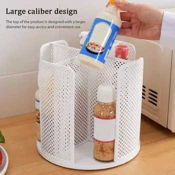 Диспенсер для стаканчиков с вращающейся полкой на 360°, держатель для стаканчиков и крышек на 4 отделения, съемный настольный многофункциональный диспенсер чёрный