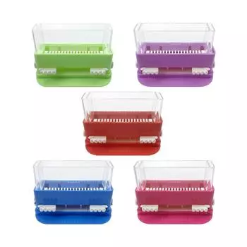 Диспенсер для стоматологического микроаппликатора, одноразовая кисточка-аппликатор, контейнер для хранения, органайзер для ватных палочек, контейнер для стоматологического инструмента