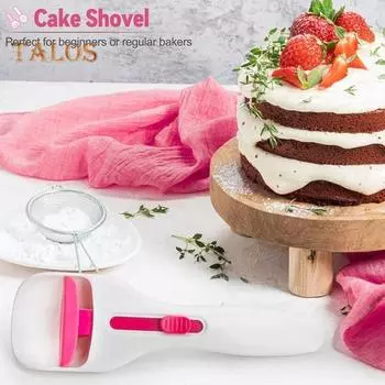 Диспенсер для теста One-Touch, антипригарная ложка для кексов с мерными отметками, легко выдвигающаяся, дозатор для порционного теста для кексов 1pc