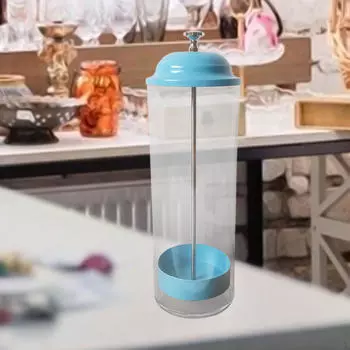 Диспенсер для трубочек, емкость для питья, легкий держатель с крышкой для