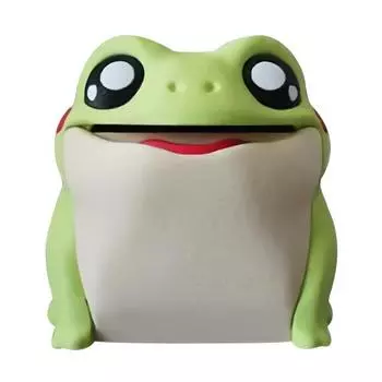 Диспенсер для туалетной бумаги Лягушка Веселый интерактивный откидной живот 3D-печать Контейнер для рулонной бумаги Коробка для салфеток Лягушка Украшение для ванной Frog