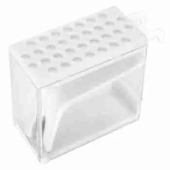 Диспенсер для ватных валиков стоматолога, разделитель, держатель прессованного типа, белый