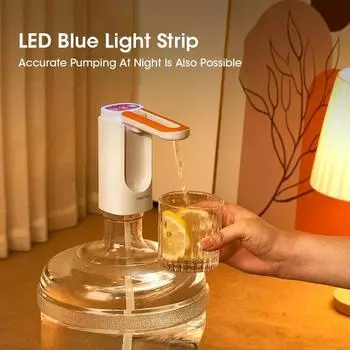 Диспенсер для воды Бутылочный насос Автоматический сенсорный выключатель Водяной насос Электрический насос USB зарядка Защита от перелива TDS Диспенсер для воды