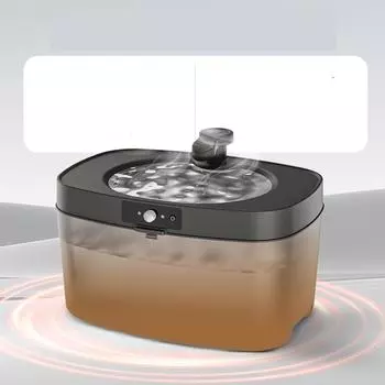 Диспенсер для воды для домашних животных 1 шт., кормление, поение, умная поилка для кошек и собак, постоянная температура, емкость 4 л, датчик тепла, большой радиус действия белый